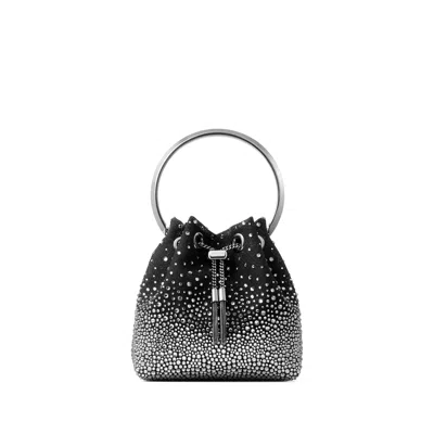 Jimmy Choo Bon Bon Tote Bag In Black