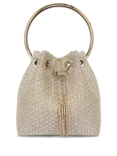 Jimmy Choo Bon Bon Tote Bag In Neutrals