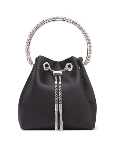 JIMMY CHOO BOLSO SHOPPING - NEGRO
