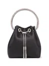 Jimmy Choo Bucket Bag With Chain Handle And Tassel Detail