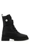 Jimmy Choo Chunky Sole Ankle Boots With Strap Detail In Black