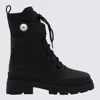 Jimmy Choo Chunky Sole Ankle Boots With Strap Detail In Black