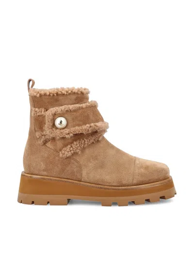 Jimmy Choo Boots In Brown