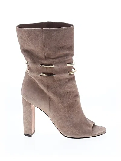 Pre-owned Jimmy Choo Boots In Brown