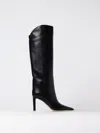 Jimmy Choo Tempe Knee-high Leather Boots In Schwarz