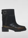 Jimmy Choo Brooklyn Leather Boots In Schwarz