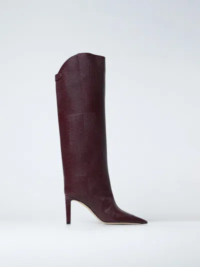 JIMMY CHOO BOOTS JIMMY CHOO WOMAN COLOR BURGUNDY,413087050