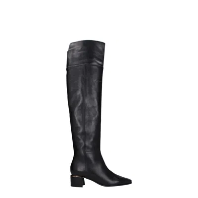 Jimmy Choo Boots Loren Womens Leather Black