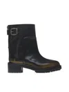 Jimmy Choo Brooklyn Leather Boots In Multicolor