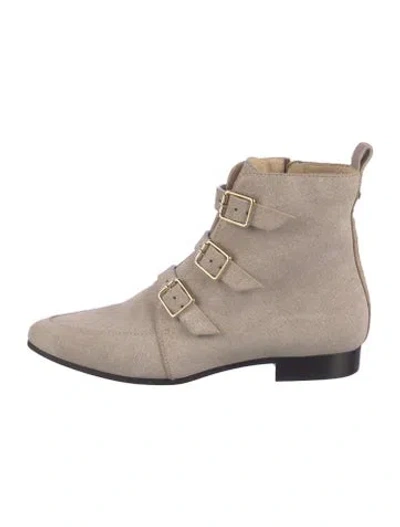 Pre-owned Jimmy Choo Boots In Neutral