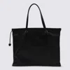 Jimmy Choo Black Drawstring Tote L