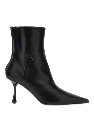 Jimmy Choo Woman Ankle Boots Black Size 9 Leather