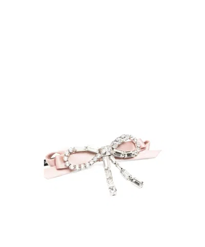 Jimmy Choo Bow Headband In Multi