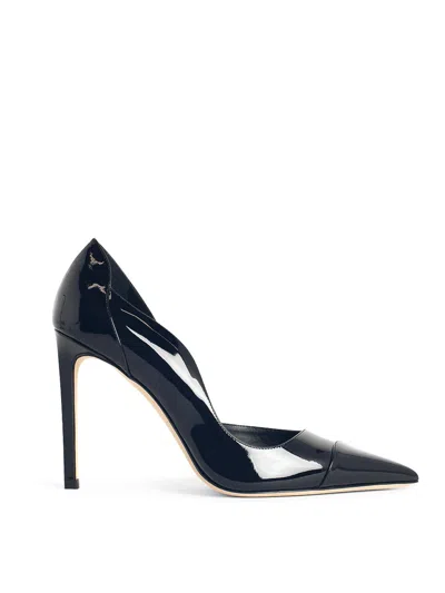 Jimmy Choo Brigitte 100 Black Patent Leather Pumps