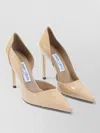 Jimmy Choo Brigitte 100 Patent Leather Pointed Toe Pumps