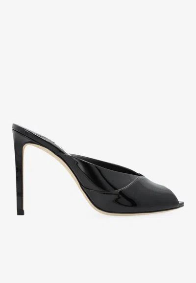 Jimmy Choo Brigitte 120 Mules In Black