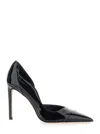Jimmy Choo Brigitte 100 Black Patent Leather Pumps In Black