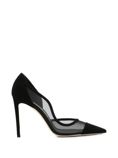 Jimmy Choo Brigitte Heeled Pumps In Black