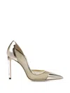 Jimmy Choo Brigitte Mesh-panel Pumps In White