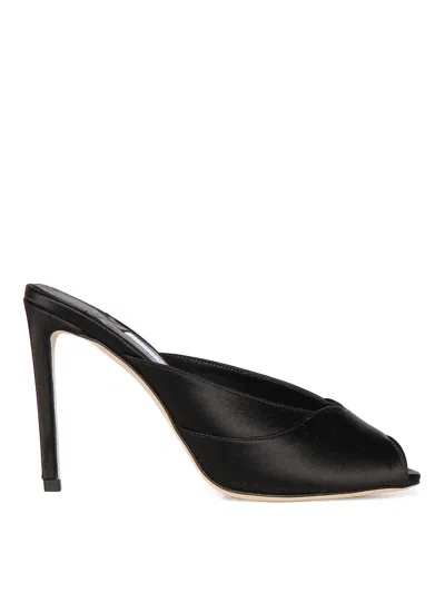 Jimmy Choo Brigitte Mule 100 In Black