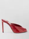 Jimmy Choo Brigitte 100mm Patent Leather Mule Pumps In Red