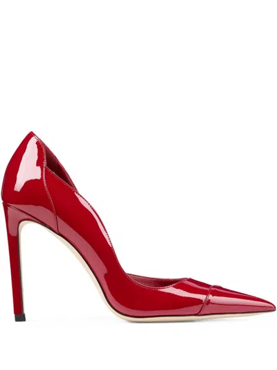 JIMMY CHOO JIMMY CHOO BRIGITTE PATENT LEATHER PUMPS