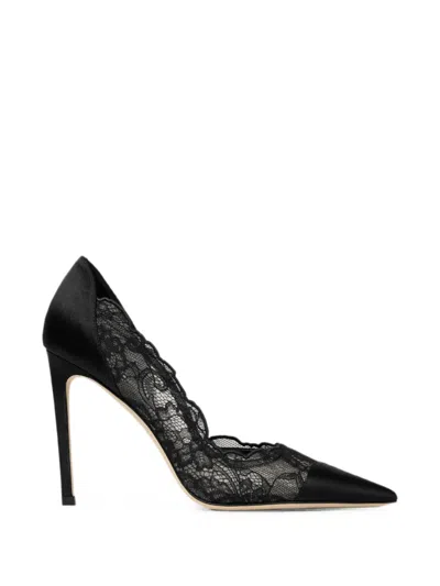 Jimmy Choo Brigitte Pumps 100 In Black