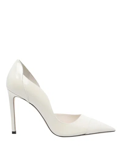 Jimmy Choo Brigitte Pumps In White