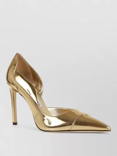 Jimmy Choo Brigitte Stiletto 100 Mirror Heel Pumps In Gold