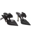 Jimmy Choo Brook 100 Mesh & Leather Pump (authentic Pre-loved) In Black