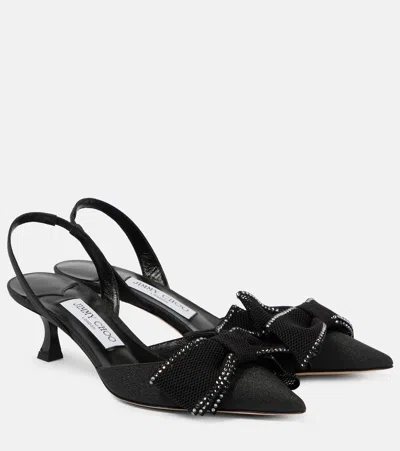 Jimmy Choo Brook 50 Slingback Pump In Black