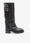 Jimmy Choo Brooklyn 50 Knee-high Boots In Black