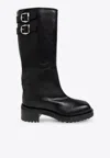 Jimmy Choo Brooklyn 50 Leather Knee-high Boots