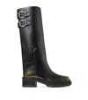 Jimmy Choo Round Toe Boots In Multi