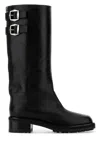 Jimmy Choo Brooklyn 50 Leather Knee-high Boots In Black