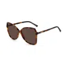 Jimmy Choo Fedes 59mm Square Sunglasses