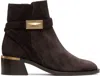 Jimmy Choo Diantha 45 Suede Ankle Boots In Coffee