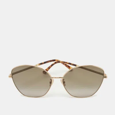 Pre-owned Jimmy Choo Brown Gradient 06jha Marilia Cat Eye Sunglasses