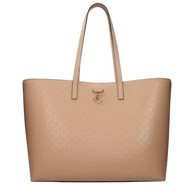 Jimmy Choo Shoulder Bags Jcb Woman Brown And Brown