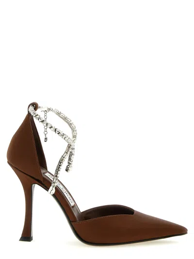 Jimmy Choo Brown Pointed Toe Heels