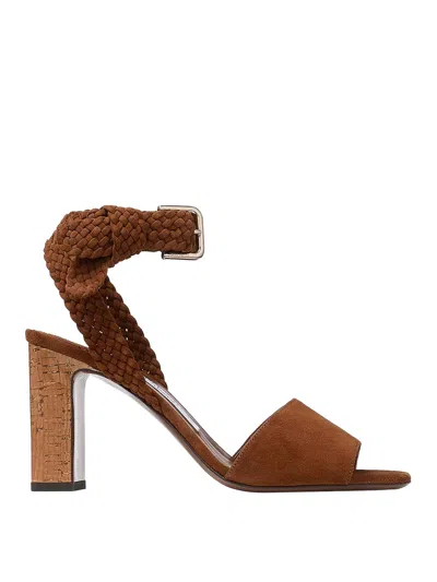 Jimmy Choo Brown Rori Pump Sandals