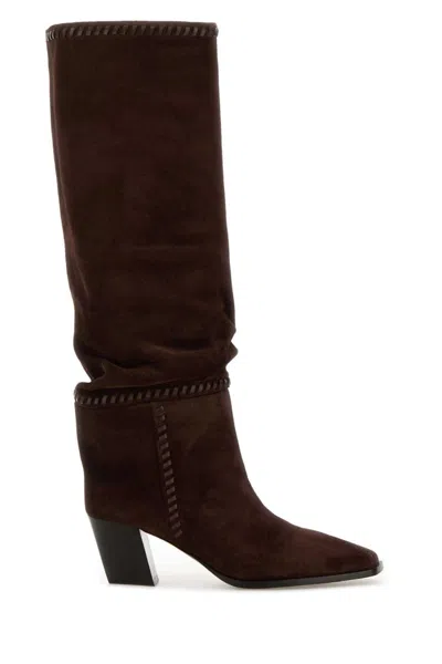 Jimmy Choo Brown Suede Boots