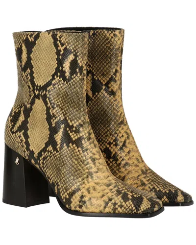 JIMMY CHOO JIMMY CHOO BRYELLE 85 LEATHER BOOTIE