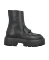 Jimmy Choo Woman Ankle Boots Black Size 8 Calfskin In Black