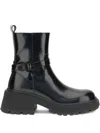 Jimmy Choo Women Conny Leather Boots In Black
