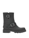 Jimmy Choo Biker Rain Black Tpu Rain Boots Black 42 In Black