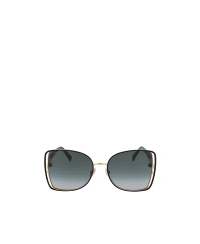 Jimmy Choo Butterfly Sunglasses In Gray