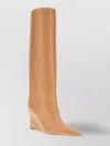 Jimmy Choo Calf Leather Blake Boots With Wedge Heel