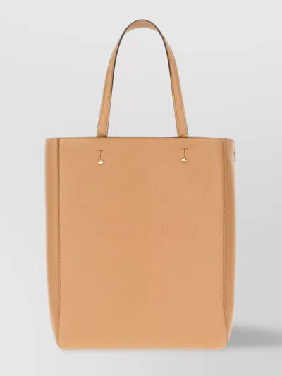 Jimmy Choo Calf Leather Medium Lenny Handbag