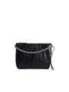 Jimmy Choo Callie Black Leather Bag In Black